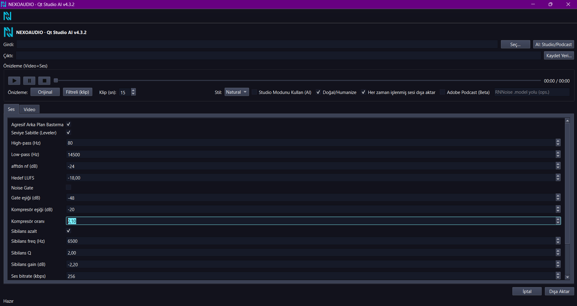 Dramatic black and white portrait of elderly man with strong facial features